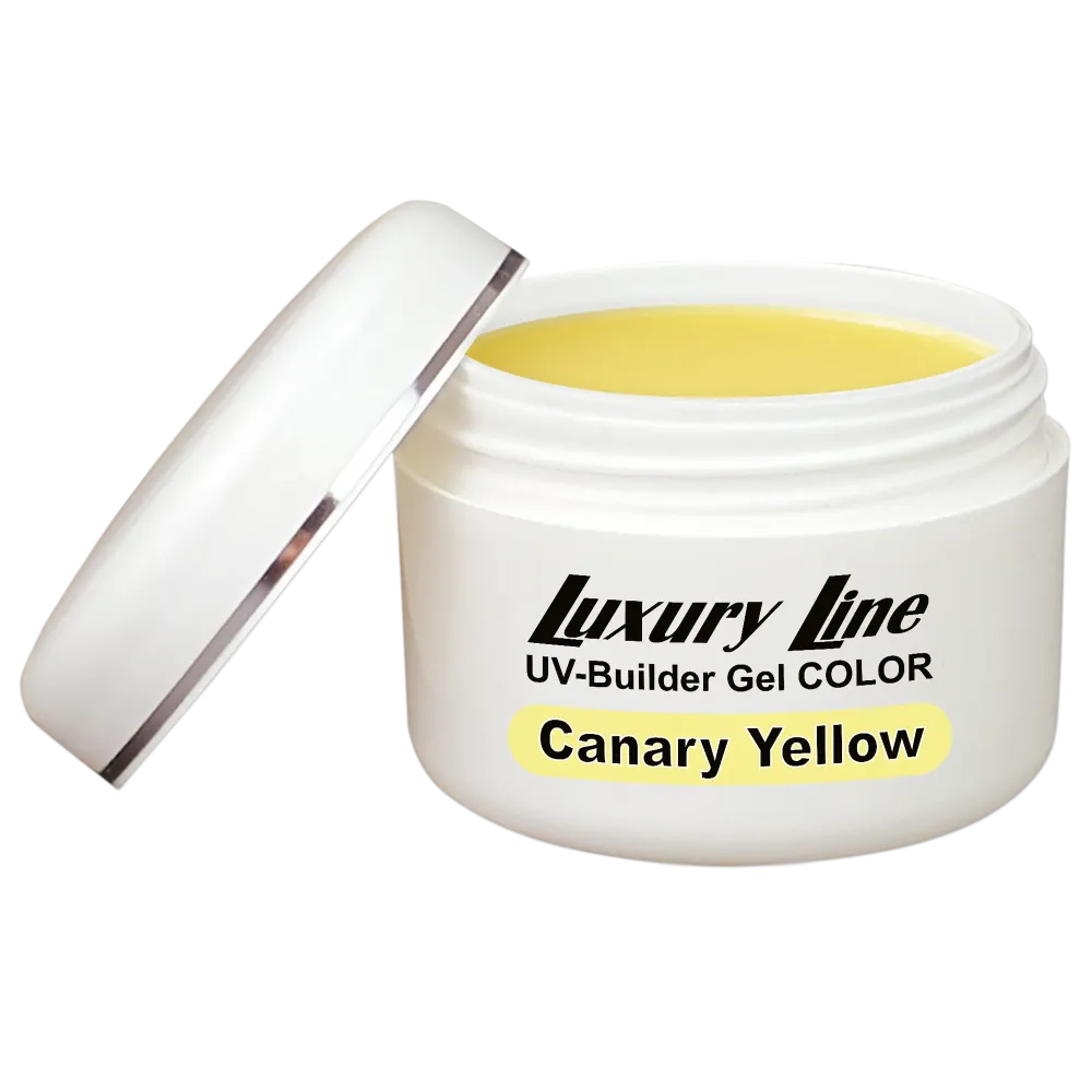 Luxury Line UV-Builder Gel COLOR Canary Yellow 15g